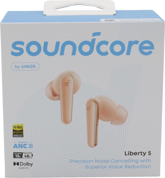 Produktbild soundcore Liberty 5 Rosa (ANC, 12 h, Kabellos)