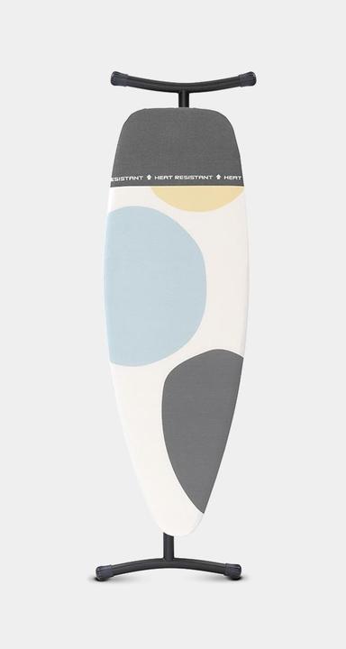 Image du produit Brabantia Table à repasser Spring Bubbles avec repose-fer à vapeur (135 x 45 cm)