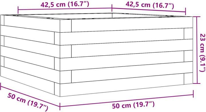 Produktbild vidaXL Pflanzgefäss