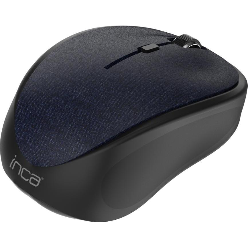 Thumbnail - Inca Maus IWM-300RL Nano-USB, Wireless, 1600 DPI, Stoff, BL retail (Kabellos), Maus