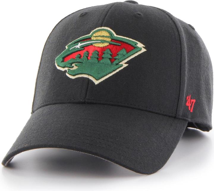 Actual product image '47 NHL Minnesota Wild MVP SCHWARZ OSFA