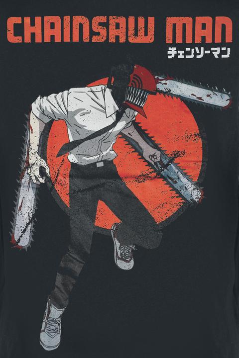 Actual product image Difuzed Chainsaw Man - Attack Mode Men's Short Sleeved T-shirt - 2XL (XXL)