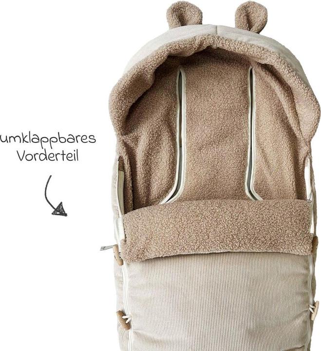 Produktbild Kaiser Baby Fusssäcke für Kinderwagen & Buggys Fleece-Fusssack Hau Kea für Kinderwagen &