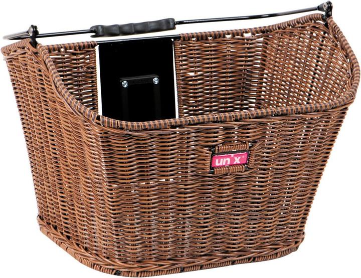 Unix Cestino per bici anteriore Manolo KlickFix a maglia fine (16 l)