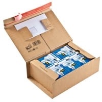 Immagine prodotto Colompac ® Scatole per pacchi 21,2 x 30,5 x 11,0 cm (LxLxH) 1 confezione = 10 pezzi. (305 x 212 x 110 mm, 10 x)