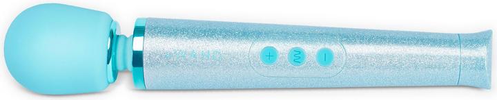 Actual product image Le Wand Petite All That Glimmers Rechargeable Vibrating Massager Blue
