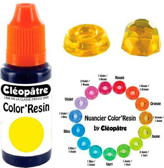 Produktbild Cléopâtre COLOR'RESIN, transp. Harzfarbe 15 ml (15 ml)