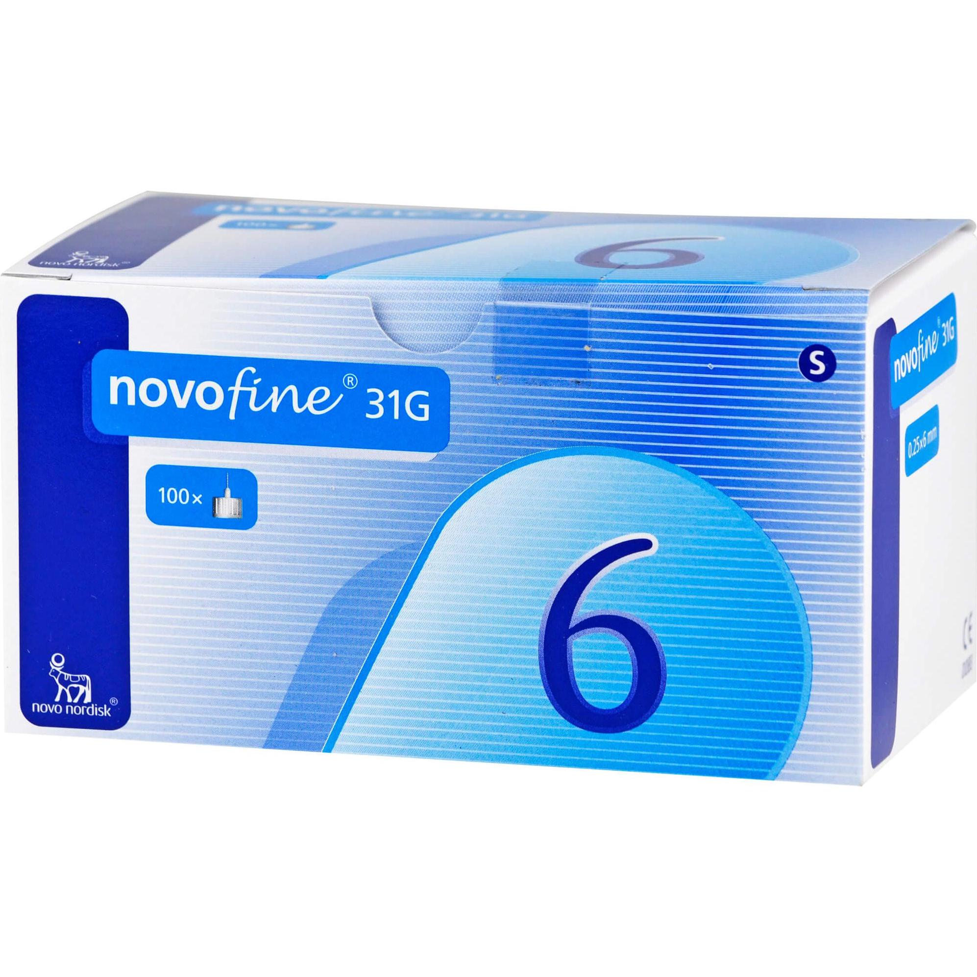 Thumbnail - Kohlpharma, Praxisbedarf, Novofine 6 Kanuelen 0,25x6mm, 100 St KAN