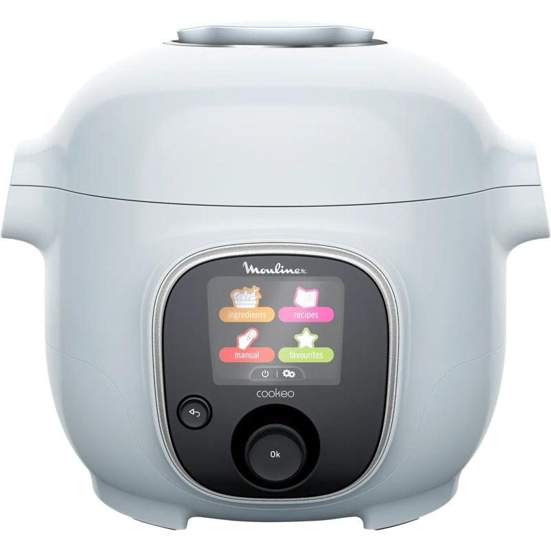 Moulinex Cookeo CE880410, Vaporiera + Cuociriso, Blu