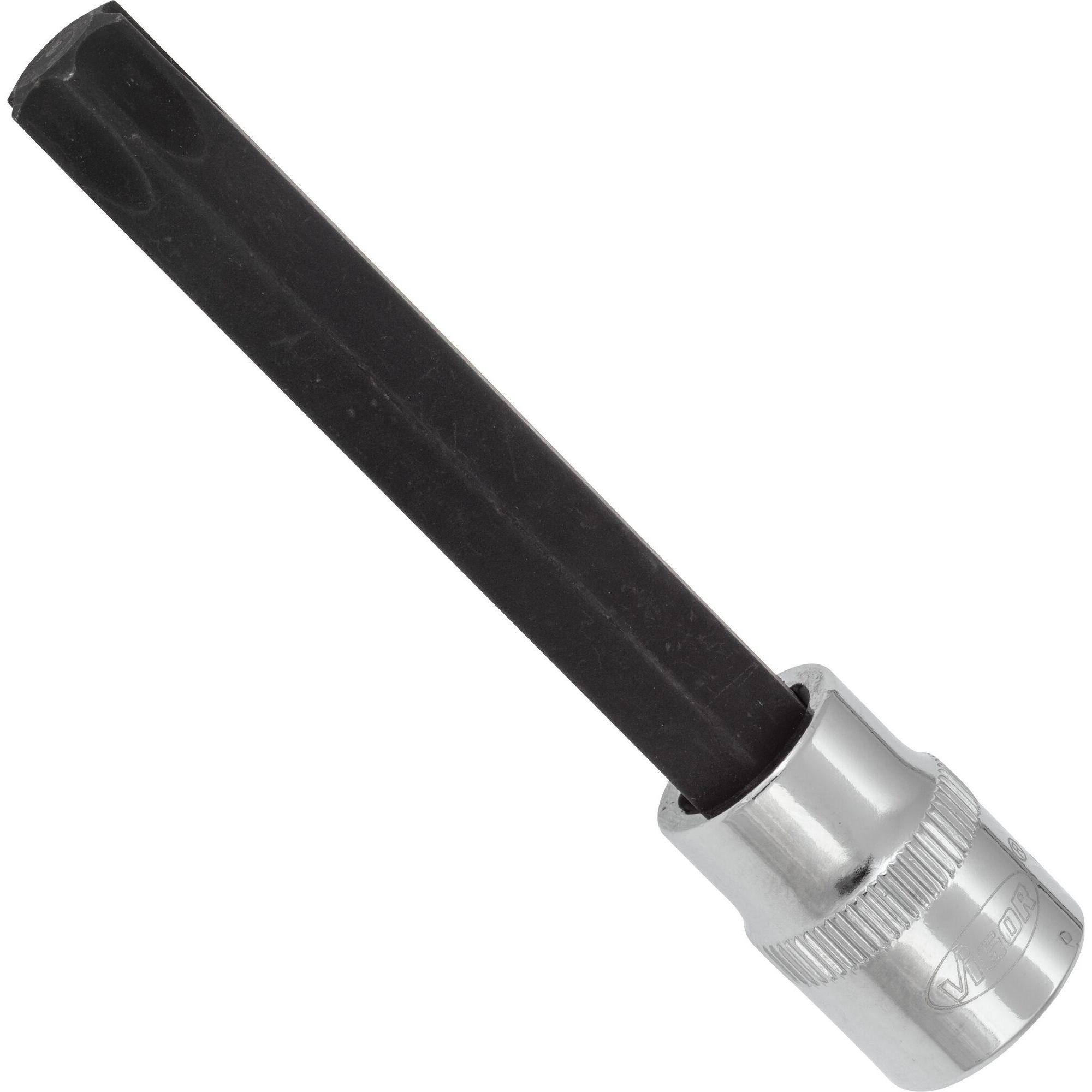 Vigor, Steckschlüssel + Stecknuss, 3/8" TORX-SCHRAUBENDR.EINSATZ T55, 93MM