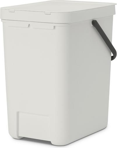 Immagine prodotto Brabantia Portarifiuti Sort & Go 25 l, grigio chiaro (25 l)