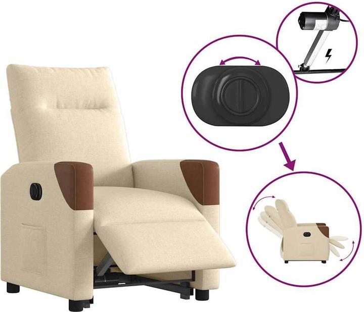 Image du produit vidaXL Relaxsessel mit Aufstehhilfe