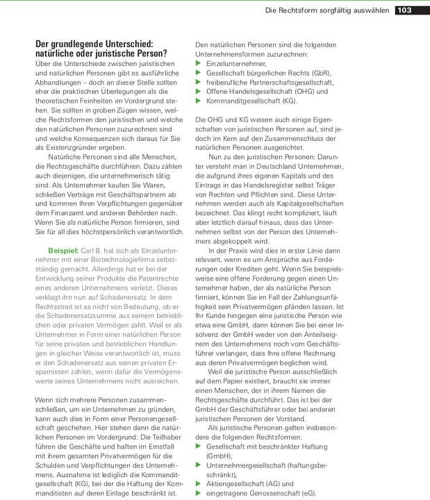 Produktbild Existenzgründung (Deutsch, Thomas Hammer, 2024)