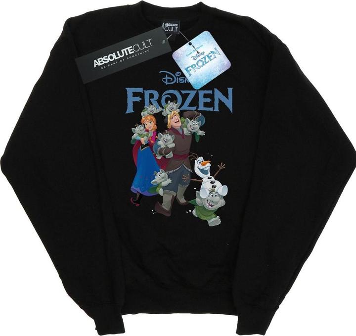 Produktbild Disney Frozen Happy Trolls Sweatshirt Mädchen (140, 146)