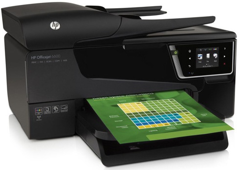 Produktbild HP OfficeJet 6600 (Tintenpatrone, Farbe)