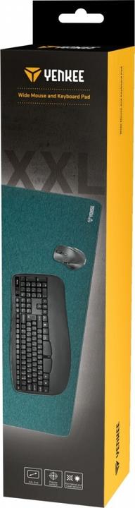 Actual product image Yenkee YPM 9040GY Keyboard pad 900x400x4mm (XXL)