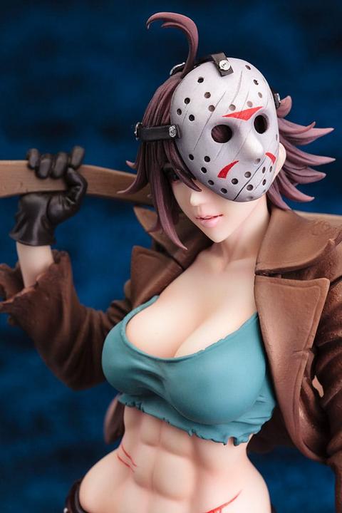 Actual product image Kotobukiya Freddy vs. Jason Bishoujo PVC Statue 1/7 Jason Voorhees 2nd Edition 24 cm