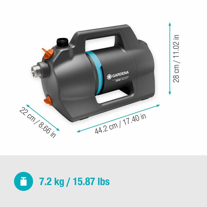 Actual product image Gardena Besproeiingspomp 4200 Silent (Garden pump)