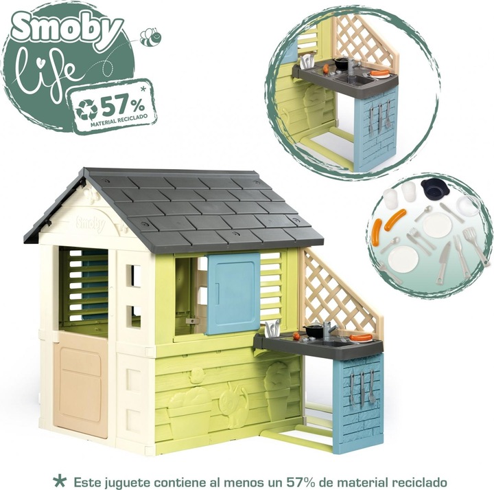 Image du produit Smoby Life Pretty avec cuisine