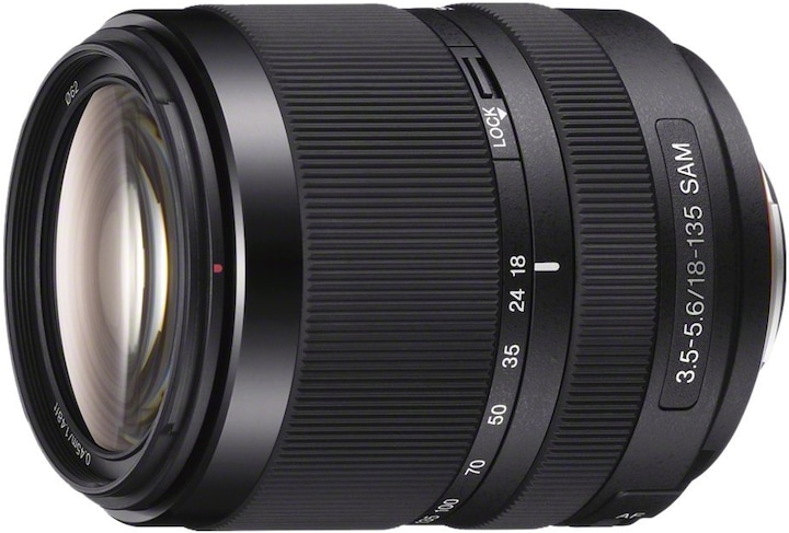 Immagine prodotto Sony DT 18-135mm f/3.5-5.6 SAM, attacco APS-C A - Import (Sony A, APS-C / DX)