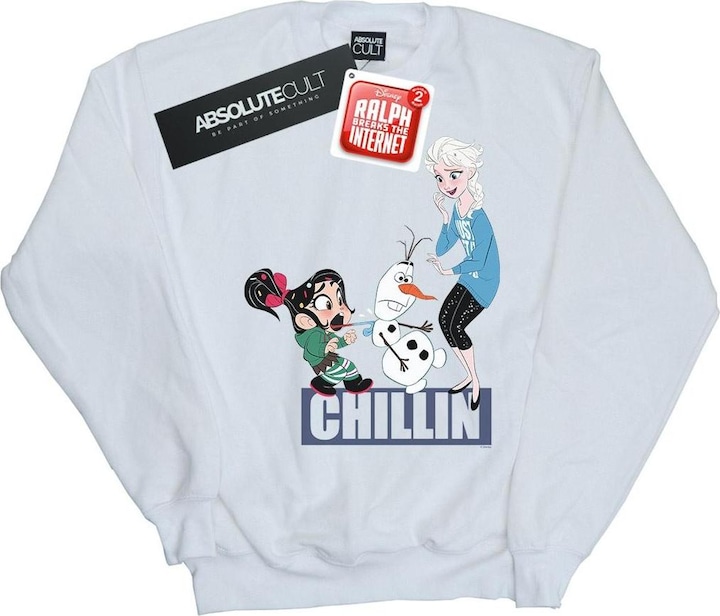 Immagine prodotto Disney Wreck It Ralph Elsa And Vanellope Felpa Donna (XXL)