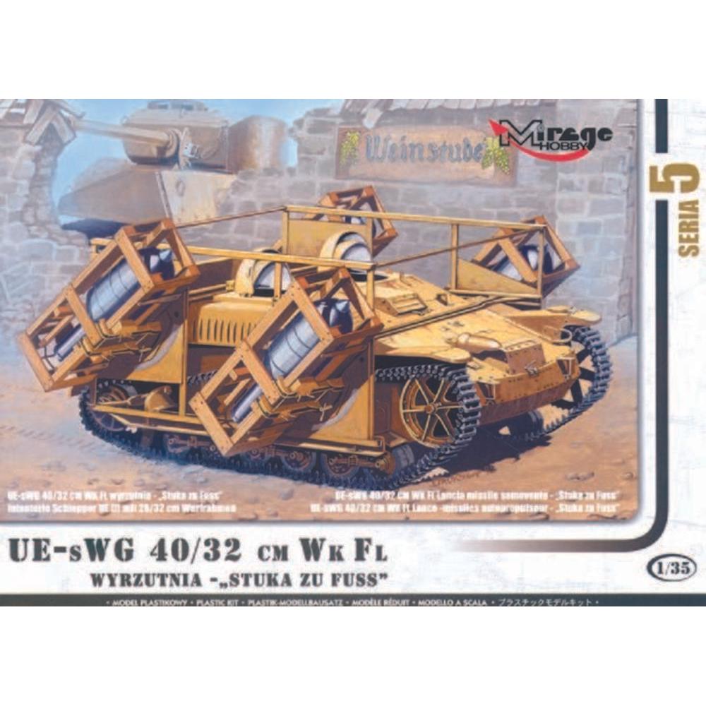 Mirage Hobby Stuka zu Fuss mit Wurfrahmen 40/32 cm