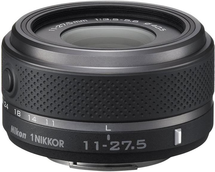 Actual product image Nikon 1 VR 11-27.5mm 1:3.5-5.6, wide-angle black (Nikon 1, Nikon CX)