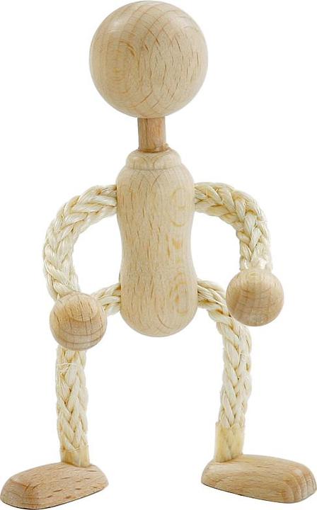 Immagine prodotto Rayher Bambola grezza con testa, circa 10 cm