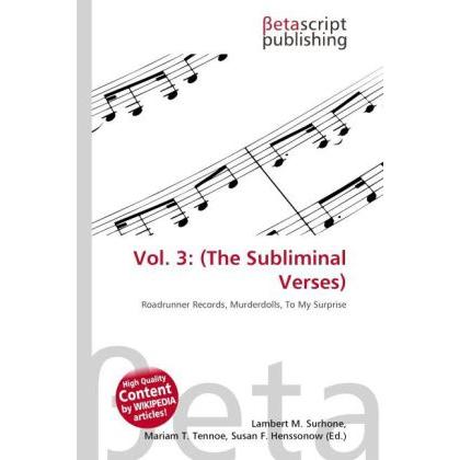 Vol. 3: (The Subliminal Verses), Fachbücher
