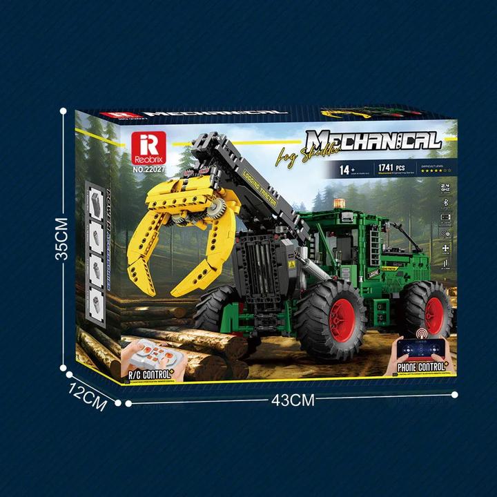 Immagine prodotto ReoBrix Skidder a ruote Selezionatore di tronchi di legno - Trattore forestale Trattore per legname lungo