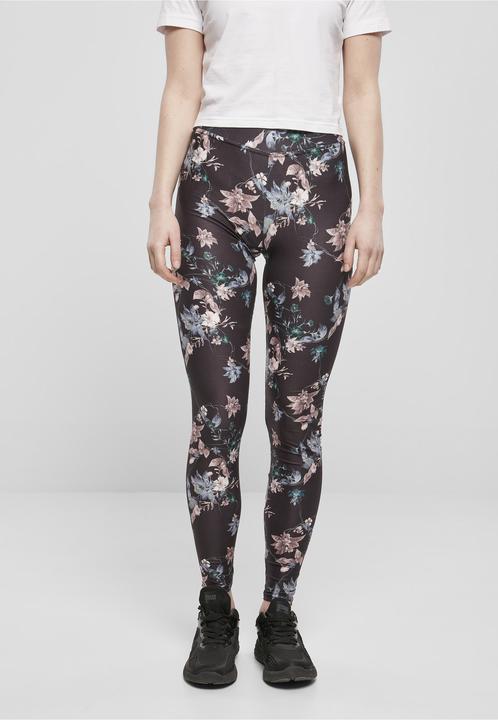 Actual product image Urban Classics Ladies Soft AOP Leggings - 16531 (S)