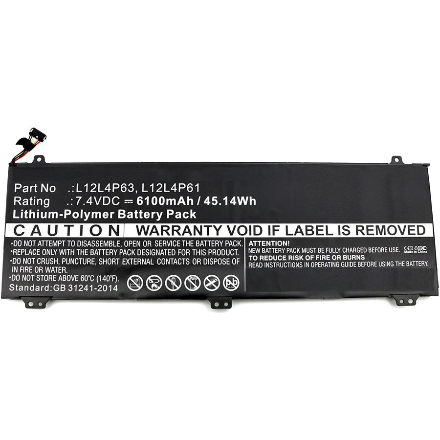 CoreParts MBXLE-BA0154 Notebook-Ersatzteil Akku (1 Zellen, 6100 mAh), Notebook Akku, Schwarz