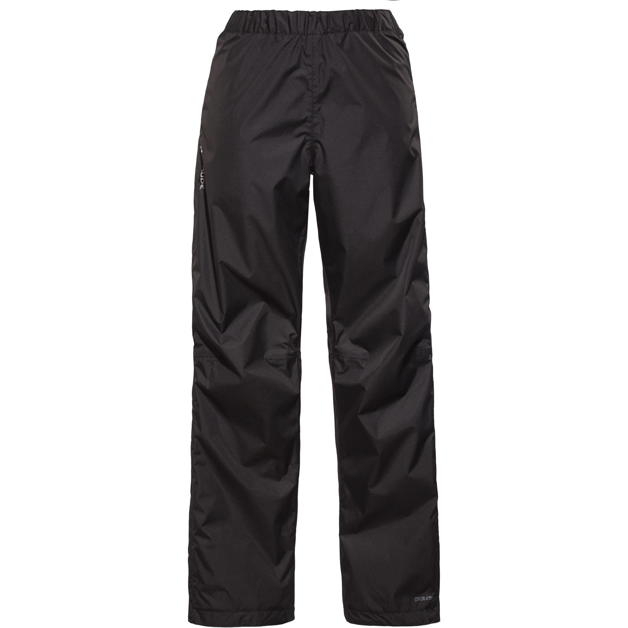 Vaude, Damen, Velohosen, Fluid (46), Schwarz, 46
