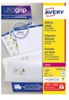 Actual product image Avery Dennison Labels Zweckform ultragrip L7162, 99,1x33,9 mm, white, pk. 1600 pcs.