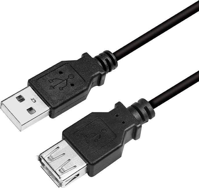 Produktbild LogiLink CU0011B (3 m, USB 2.0)
