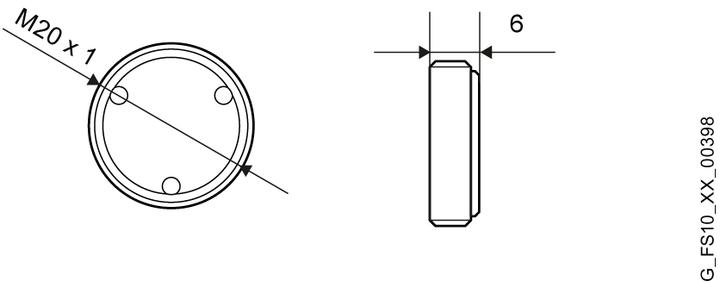 Actual product image Siemens 6GT2600-4AF00 (RFID-blocking, Wireless)
