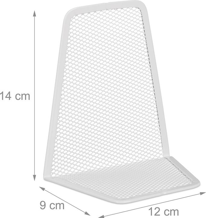 Actual product image Relaxdays 2x bookend (12 x 9 x 14 cm)