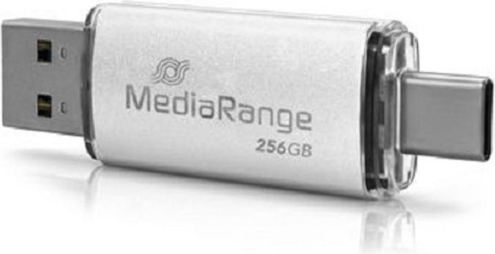 Image du produit MediaRange Combo-Stick (256 Go, USB-A, USB-C)