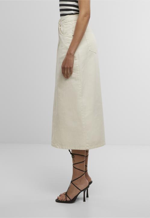 Actual product image Urban Classics Ladies Soft Denim Midi Skirt - 193361 (26)