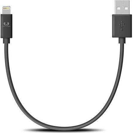 Fresh'N Rebel INNE Kabelis USB Lightning Fresh'N'Rebel 0,2m Storm Pilkas (0.20 m, USB 2.0), USB Kabel