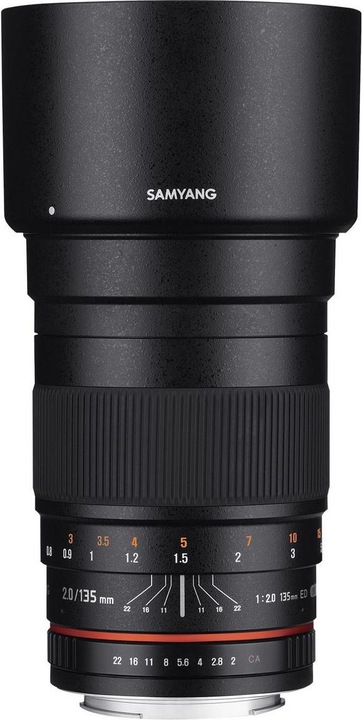 Image du produit Samyang 135mm f/2 - f/22 ED UMC - Canon EF (Canon EF, Plein format)
