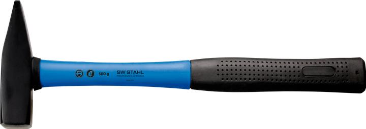 Immagine prodotto SW-Stahl 50405L Martello da fabbro con impugnatura in fibra di vetro 500g I Martello con impugnatura in (500 g)