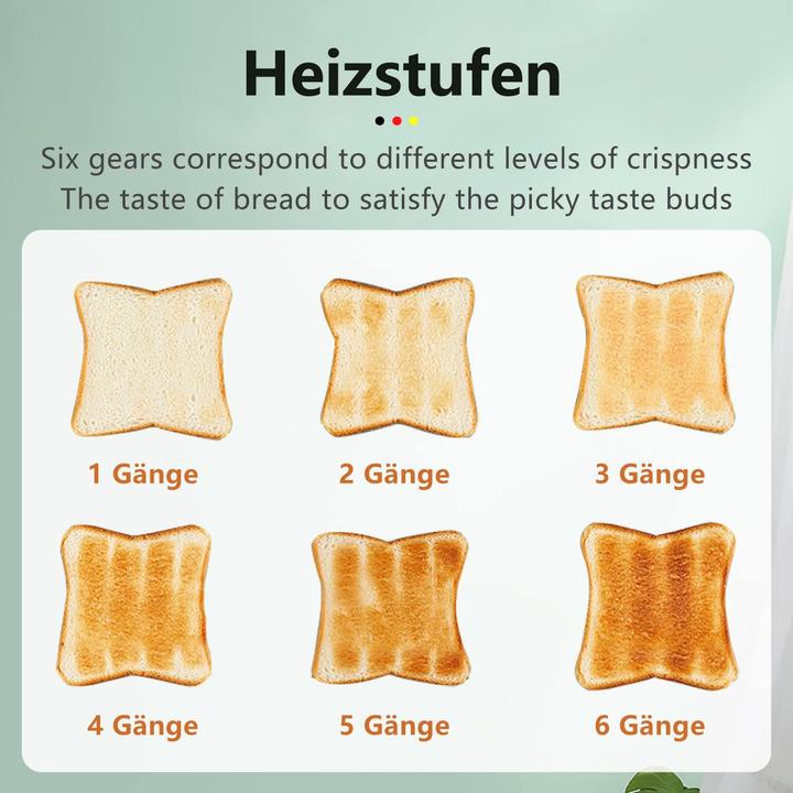 Produktbild Wiltal Toaster mit Brötchenaufsatz und Timer-Anzeige
