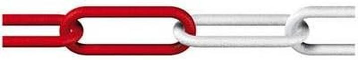 Immagine prodotto Dörner + Helmer 128954 Barriera a catena rossa, plastica bianca 25m (25 m)