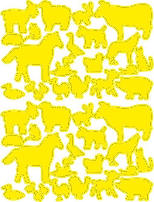 Image du produit My Mandarine Basiques, Sach 60pl 16x21cm, Multi themes - Assortis