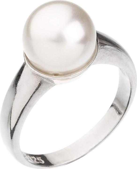 Produktbild Evolution Group - Delicate silver ring with pearl Preciosa 35022.1 - Circuit: 52 mm (52, 925 Silber)