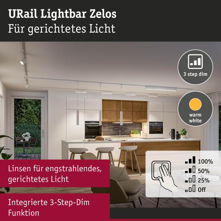 Productafbeelding Paulmann URail Lightbar Zelos (1200 lm)