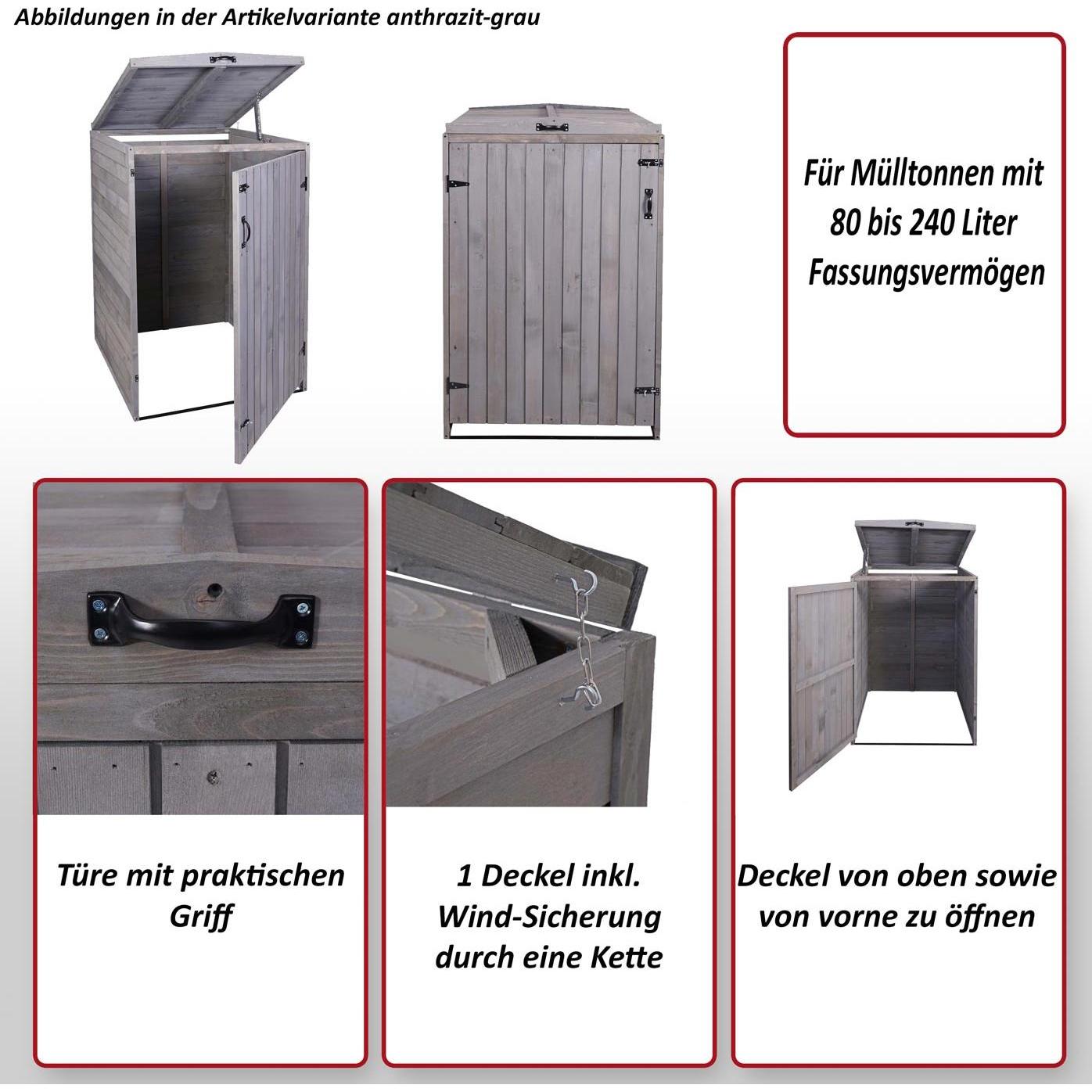 Thumbnail - MCW, Gartenhaus + Gartenschrank, H74-2