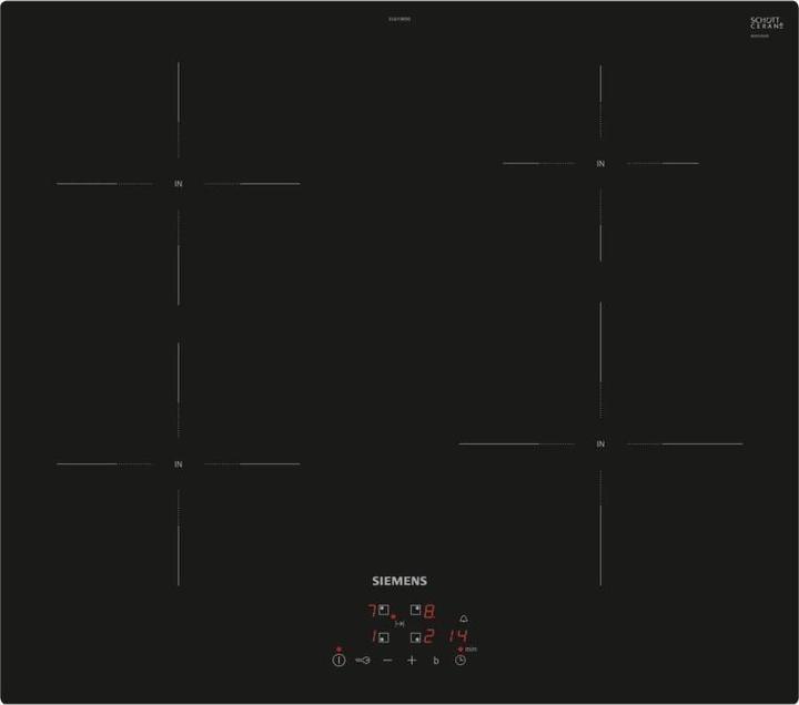 Actual product image Siemens EU611BEB5H (59.20 cm, Induction hob)