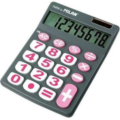 Milan Grigio Calcolatrice, Skaičiuoklė Wikr-954284 (Batterie)